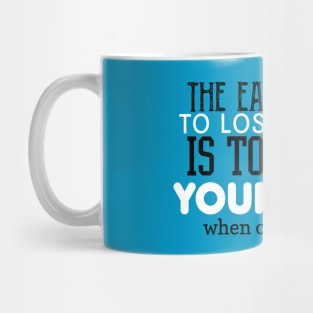 The Easiest Diet To Lose Weight Is To Shake Your Head when offered food Mug